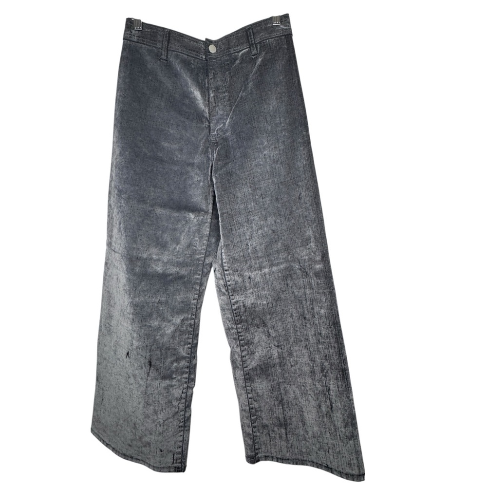 Universal Thread Gray velour Sailor Wide Leg Pants - Size 8R - Picture 2 of 11